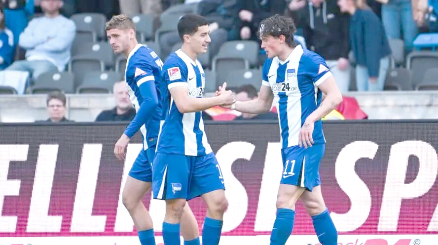 沃尔夫斯堡神勇客场战胜柏林赫塔,掀起德甲风暴 沃尔夫斯堡神勇客场战胜柏林赫塔,掀起德甲风暴