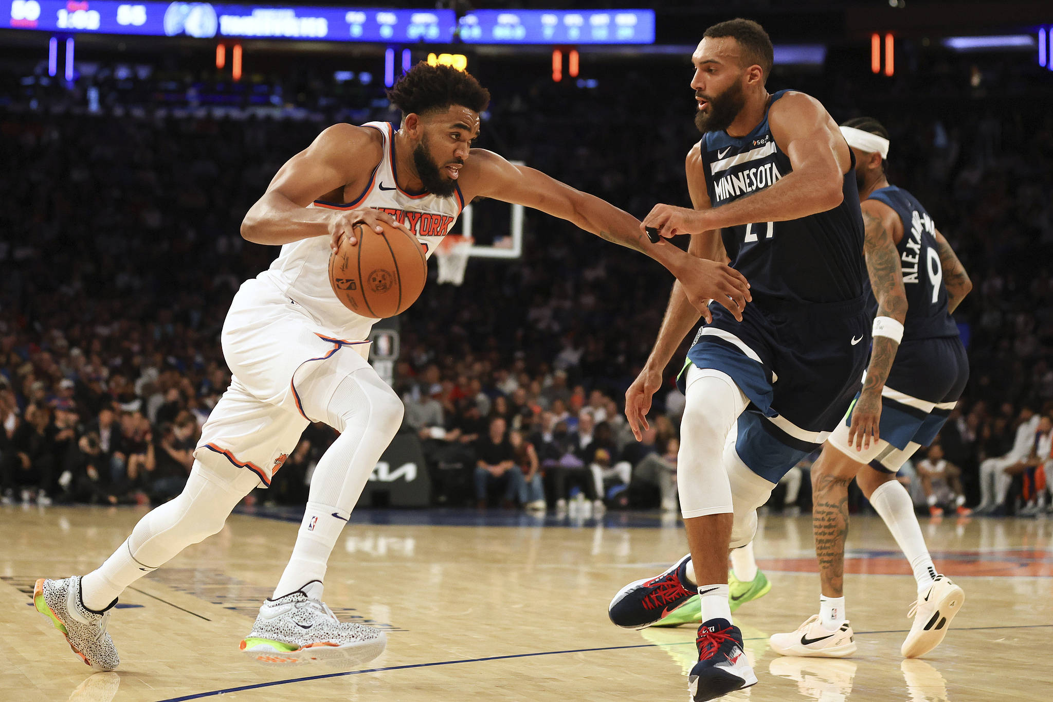 森林狼击败奇才,唐斯砍下绝杀三分球 森林狼击败奇才,唐斯砍下绝杀三分球